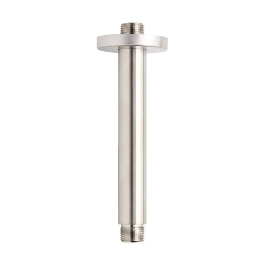 Signature Hardware 6" Round Ceiling Mounted Shower Arm and Flange