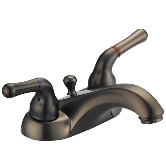 PROFLO 1.2 GPM Centerset Bathroom Faucet - Oil Rubbed Bronze PFWSC5240NORB