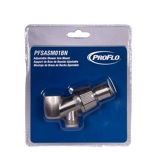 PROFLO Wall Mounted Hand Shower Holder with 1/2" Connection PFSASM01BN