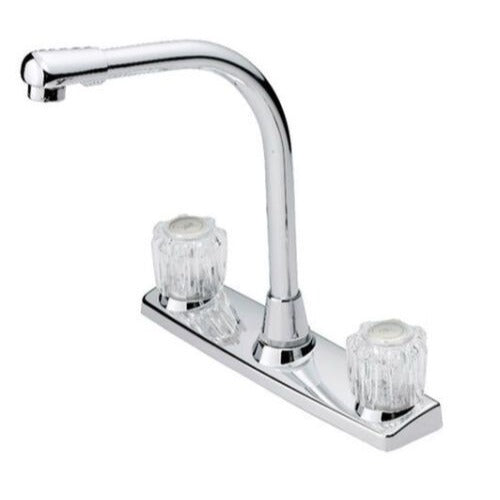 PROFLO Kemble Double Handle Kitchen Faucet - Polished Chrome PFXCM2M209